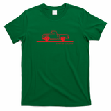 1958 1959 Chevrolet Pickup Truck Graphic T-Shirt - Irish Green
