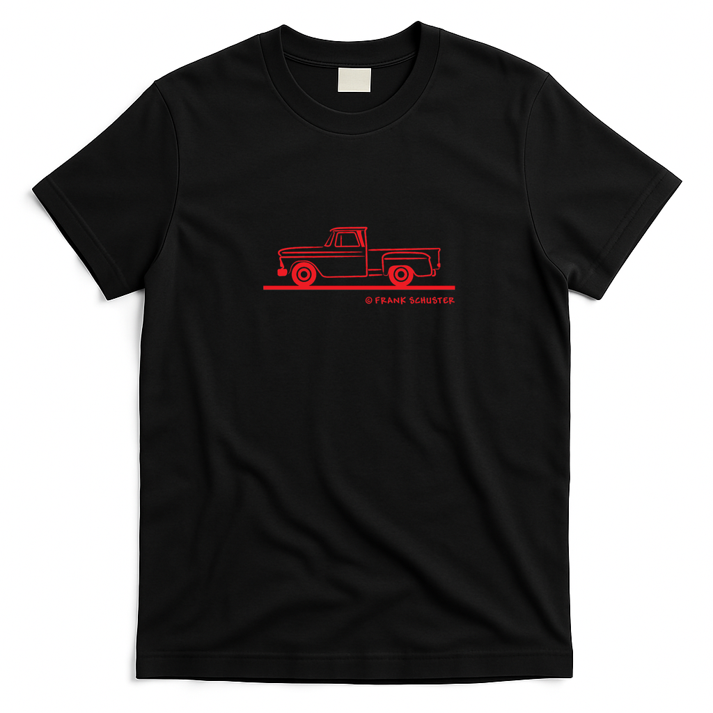 1964 Chevrolet Pickup Truck Graphic T-Shirt - Black