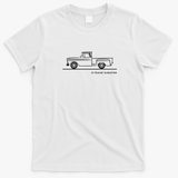 1964 Chevrolet Pickup Truck Retro Graphic Tee - White