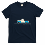 1952 Ford Pickup Truck Graphic T-Shirt - Navy Blue