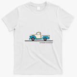 1952 Ford Pickup Truck Graphic T-Shirt - White
