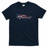 1.21 Gigawatts Retro Graphic Tee - Navy Blue