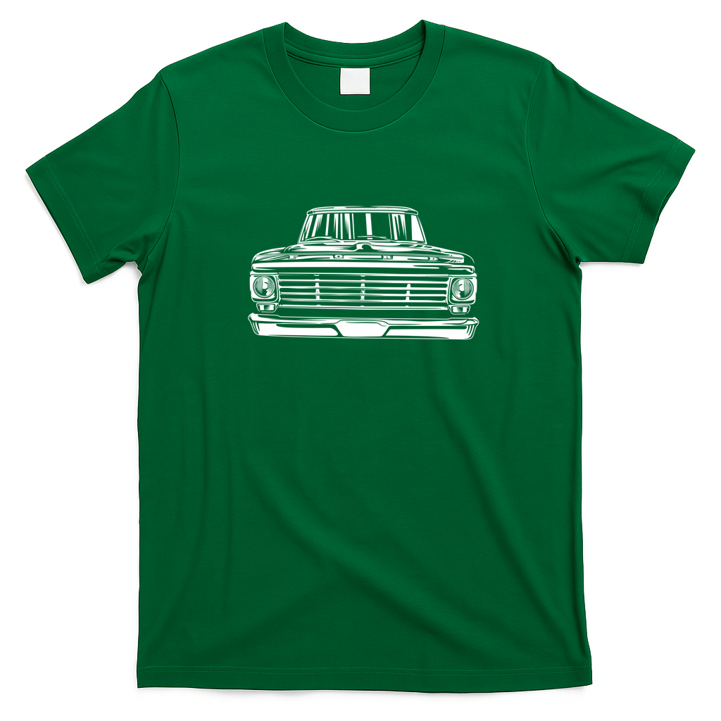 1967 Ford F-100 Pickup Truck T-Shirt - Irish Green