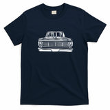 1967 Ford F-100 Pickup Truck T-Shirt - Navy Blue