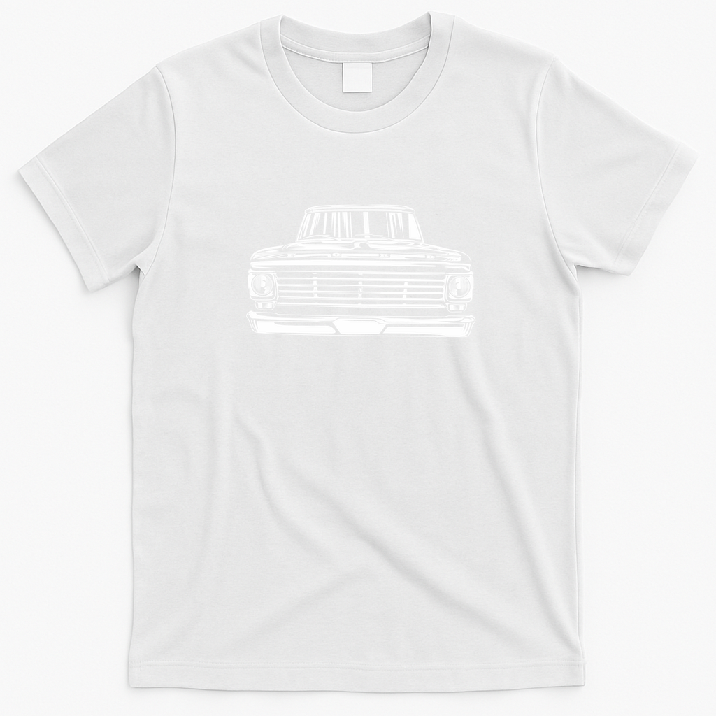 1967 Ford F-100 Pickup Truck T-Shirt - White