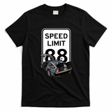 88 Miles Per Hour Vintage T-Shirt - Black