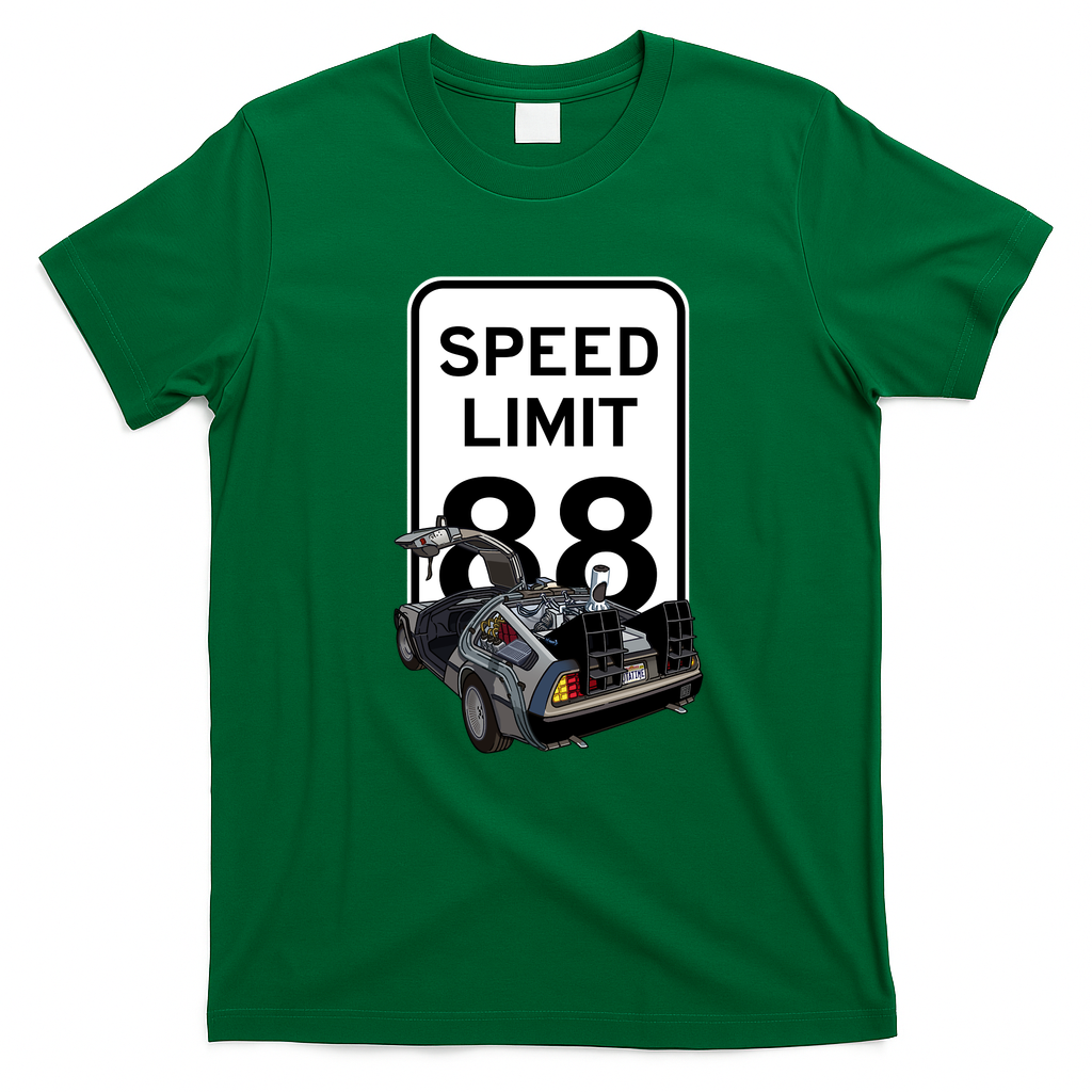 88 Miles Per Hour Vintage T-Shirt - Irish Green
