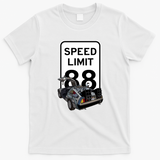 88 Miles Per Hour Vintage T-Shirt - White