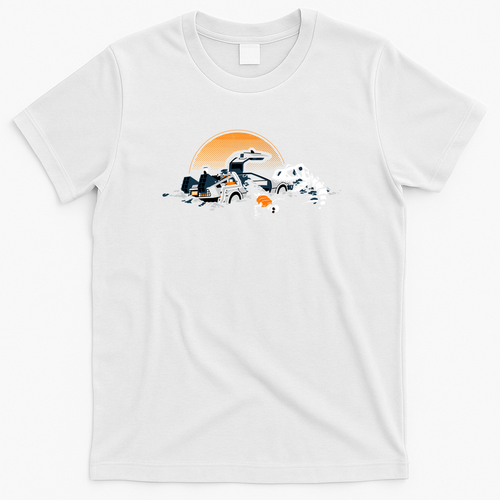 88 Million Years Ago Retro T-Shirt - White