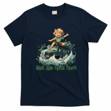 Off-Road Green Van Adventure T-Shirt - Navy Blue