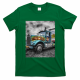 American Circus Truck Graphic T-Shirt - Irish Green