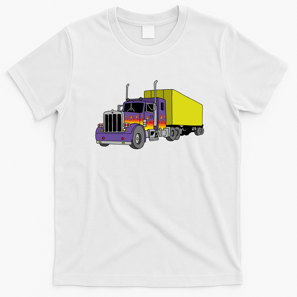 American Truck Vintage Graphic Tee - White