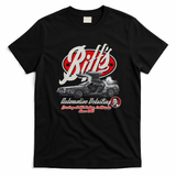 Biff’s Automotive Detail Back to the Future Worn Out Vintage T-Shirt - Black