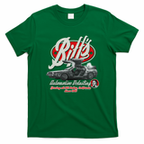 Biff’s Automotive Detail Back to the Future Worn Out Vintage T-Shirt - Irish Green