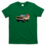 Brew Budz Drive Retro T-Shirt - Irish Green