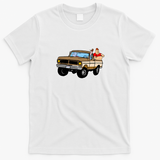 Brew Budz Drive Retro T-Shirt - White