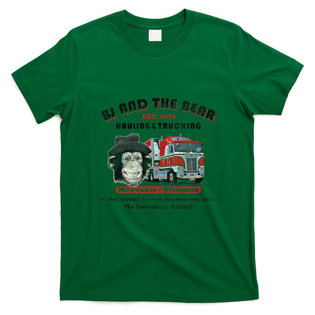 BJ and the Bear Vintage Trucker Tee - Irish Green