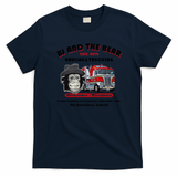 BJ and the Bear Worn Trucking T-Shirt - Navy Blue