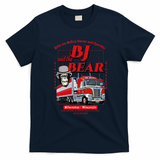 BJ and the Bear Trucking Light Logo Tee - Navy Blue