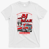 BJ and the Bear Trucking Light Logo Tee - White