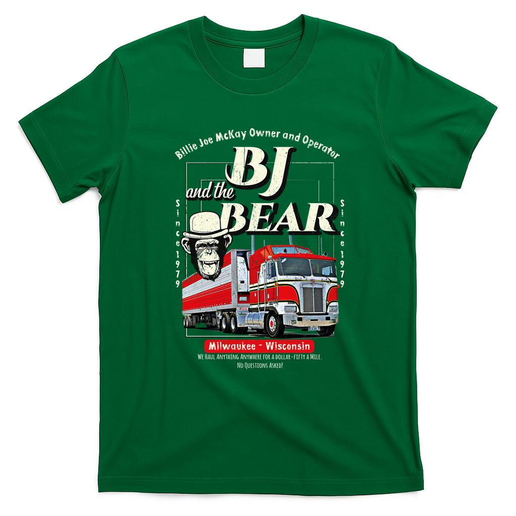 BJ and the Bear Trucking Co. T-Shirt - Irish Green