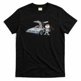 Back to Charlie Retro Graphic Tee - Black