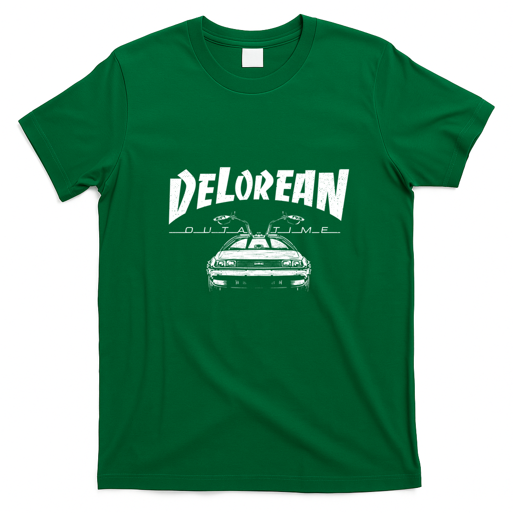 Back to Classic Retro Graphic Tee - Irish Green