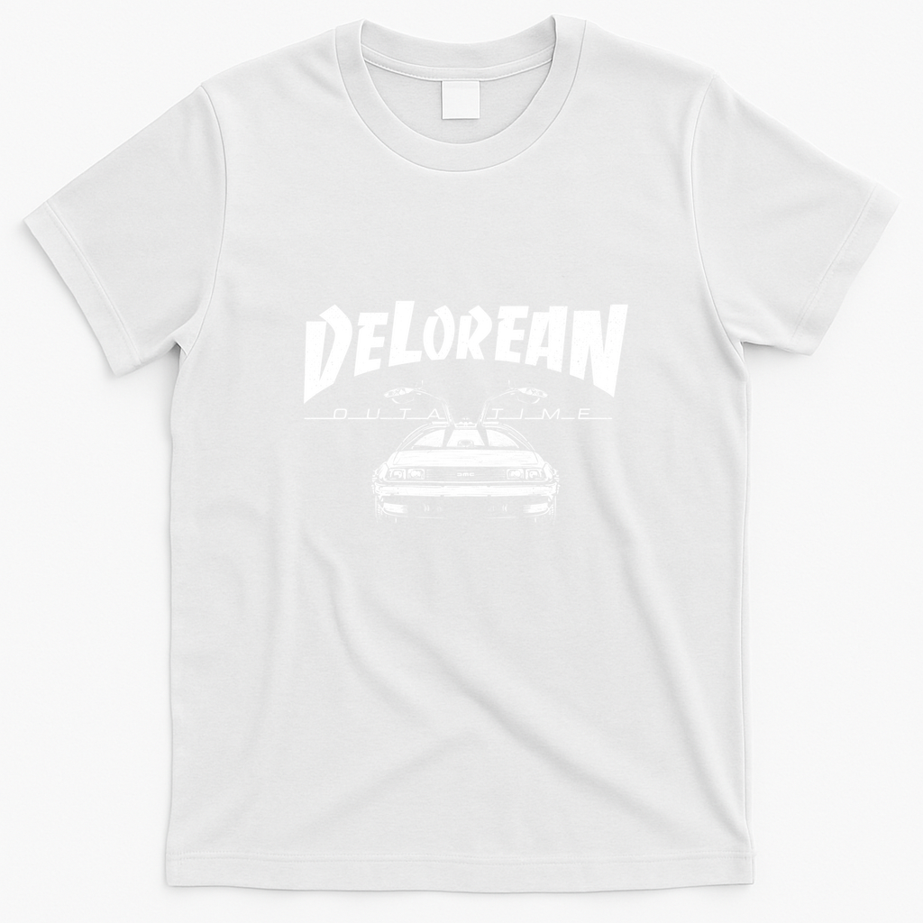 Back to Classic Retro Graphic Tee - White