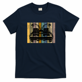 Back to the Future DMC DeLorean Old-School T-Shirt - Navy Blue