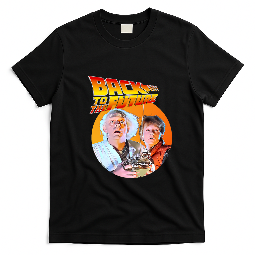 Back to the Future - 88 MPH Graphic T-Shirt - Black