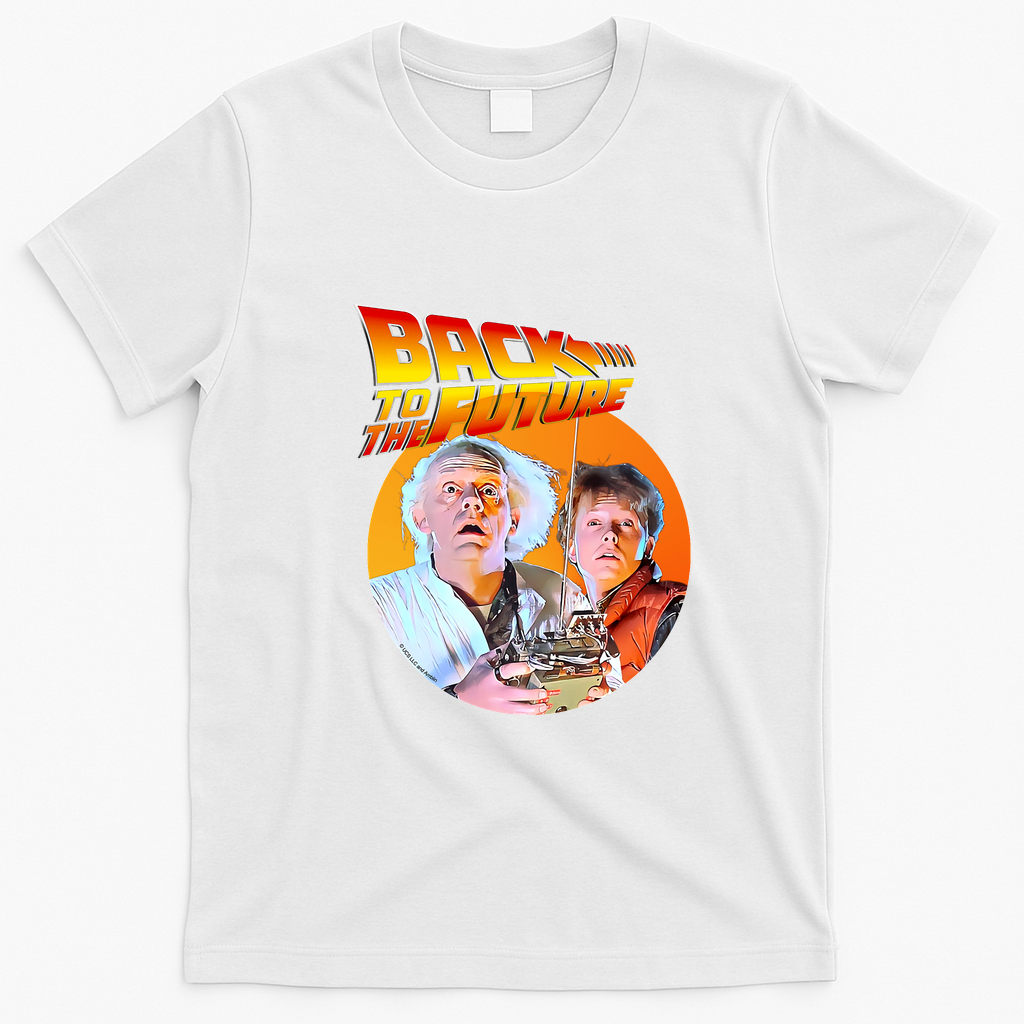 Back to the Future - 88 MPH Graphic T-Shirt - White
