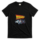 Back to the Future DMC DeLorean Graphic T-Shirt - Black
