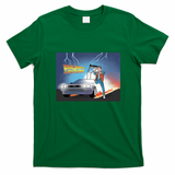 Back to the Future (‘85) Retro Graphic Tee - Irish Green