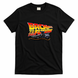 Back to the Future Time Machine Graphic T-Shirt - Black