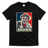 Doc Brown Back to the Future Distressed Graphic Tee - Black