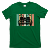 Back to the Future DMC DeLorean Classic Logo T-Shirt - Irish Green