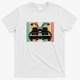 Back to the Future DMC DeLorean Classic Logo T-Shirt - White