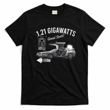 Back to the Future 1.21 Gigawatts DeLorean Car Graphic T-Shirt - Black