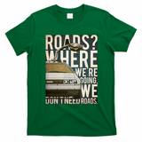 Back to the Future Celluloid Retro Graphic Tee - Irish Green