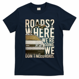 Back to the Future Celluloid Retro Graphic Tee - Navy Blue
