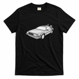 Back to the Future DeLorean Heritage T-Shirt - Black