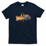 Back to the Future DeLorean Classic Logo T-Shirt - Navy Blue