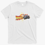 Back to the Future DeLorean Classic Logo T-Shirt - White