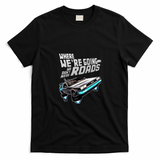 Back to the Future DeLorean Graphic Tee - Black