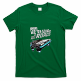 Back to the Future DeLorean Graphic Tee - Irish Green