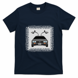 Back to the Future DeLorean Old-School T-Shirt - Navy Blue