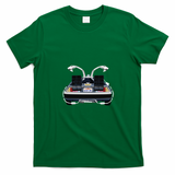 Back to the Future OUTATIME DeLorean Tee - Irish Green