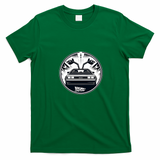 Back to the Future DeLorean Bold Graphic Tee - Irish Green