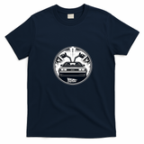 Back to the Future DeLorean Bold Graphic Tee - Navy Blue