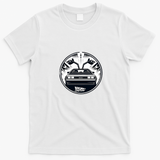 Back to the Future DeLorean Bold Graphic Tee - White